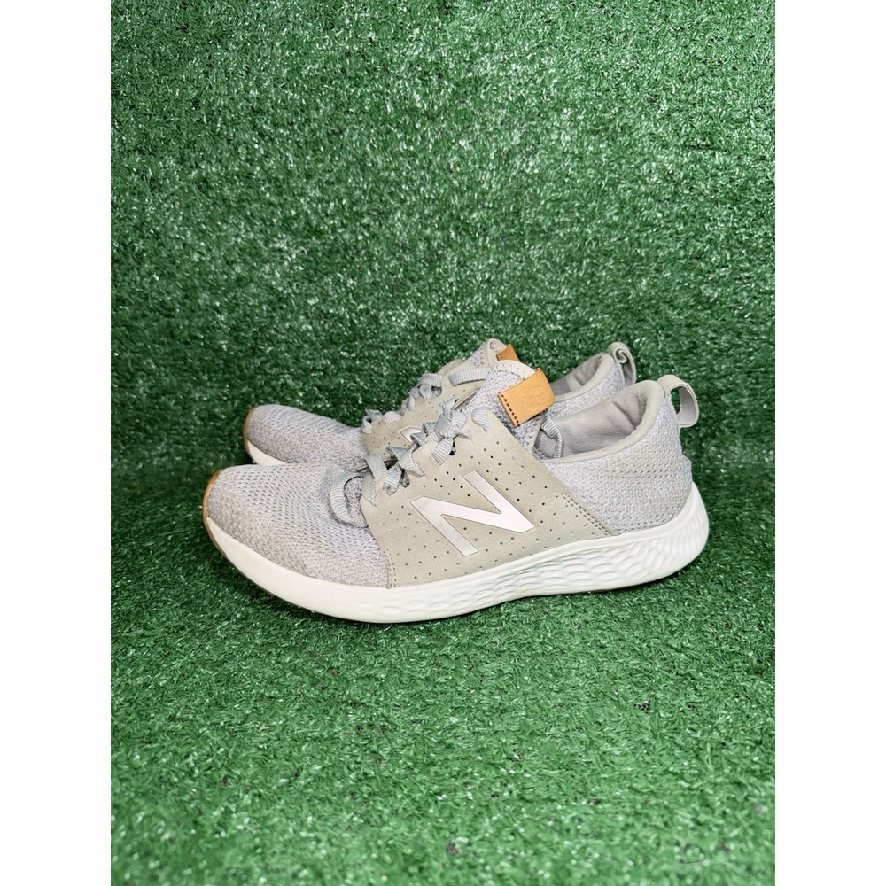 New Balance Fresh Foam Sport Womens Size 9 B Gray Gum Gym Running Shoes Sneakers - Picture 4 of 9